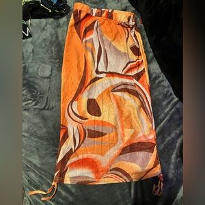 Maxi skirt Can make long or short only worn once